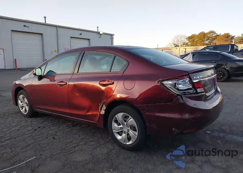 2013 Honda Civic Lx z USA, uszkodzony, nr VIN 19XFB2F53DE293196